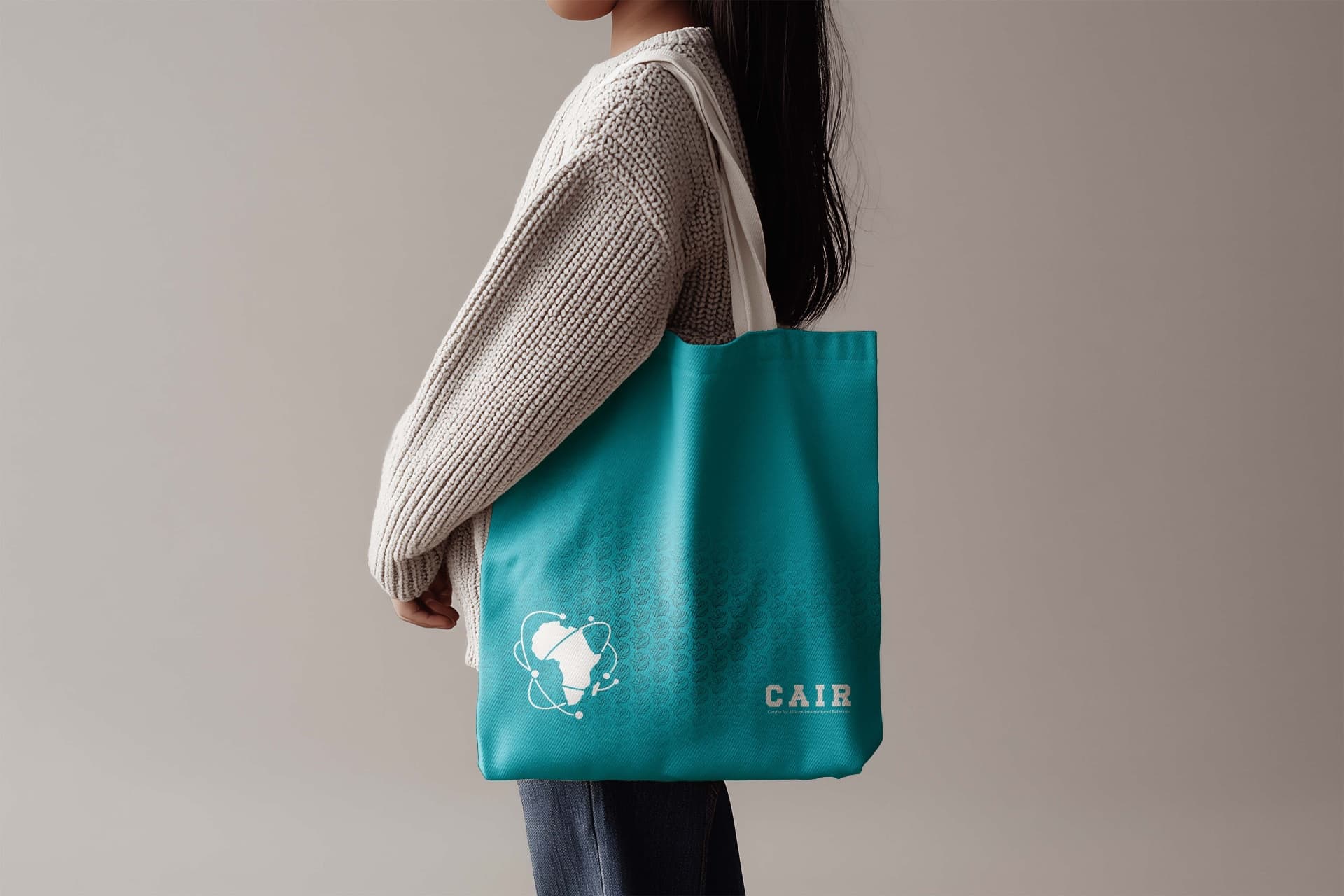 Signature Tote — Teal