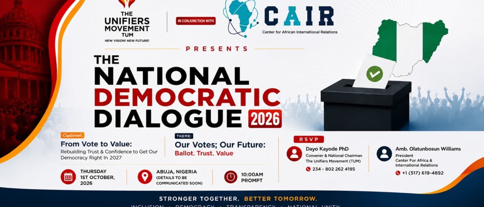 Democratic National Dialogue